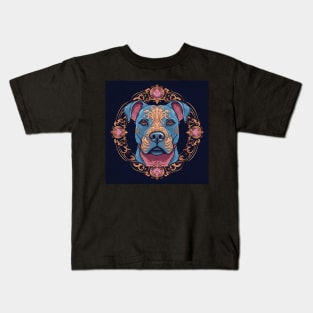 Blue Staffy Kids T-Shirt